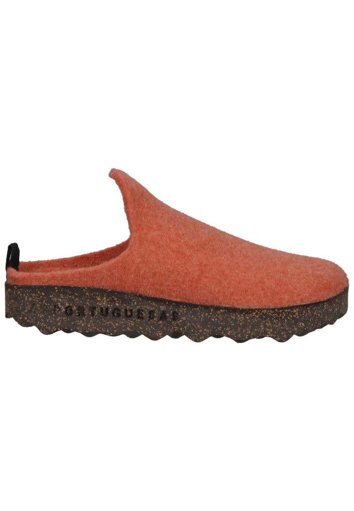 ASPORTUGUESAS Hausschuhe Filz Orange