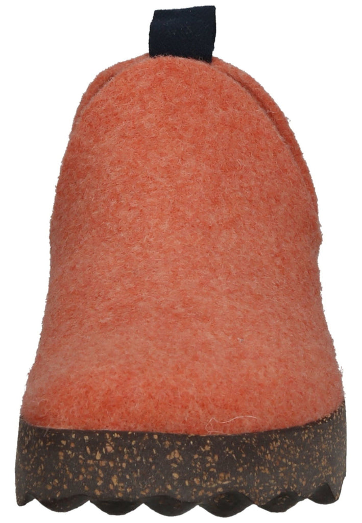 ASPORTUGUESAS Hausschuhe Filz Orange