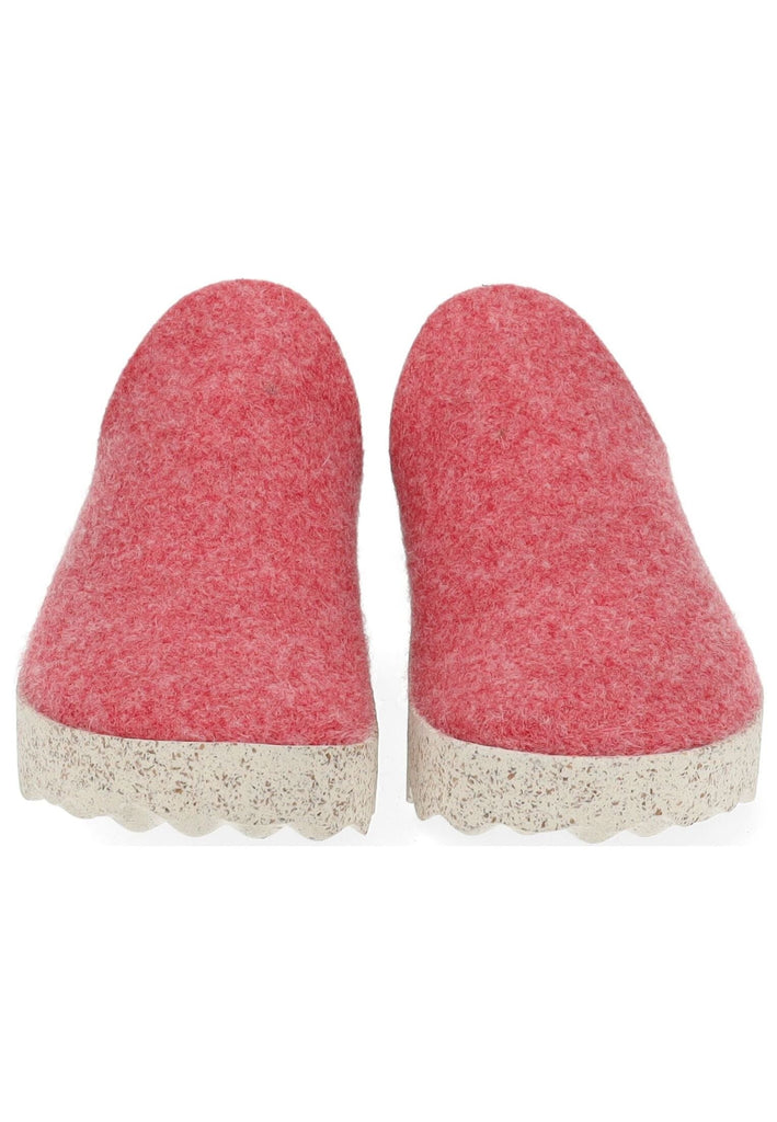 ASPORTUGUESAS Hausschuhe Filz Rot