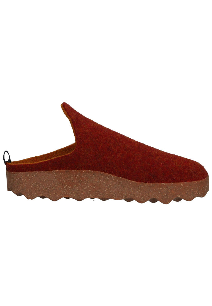 ASPORTUGUESAS Hausschuhe Filz Rot