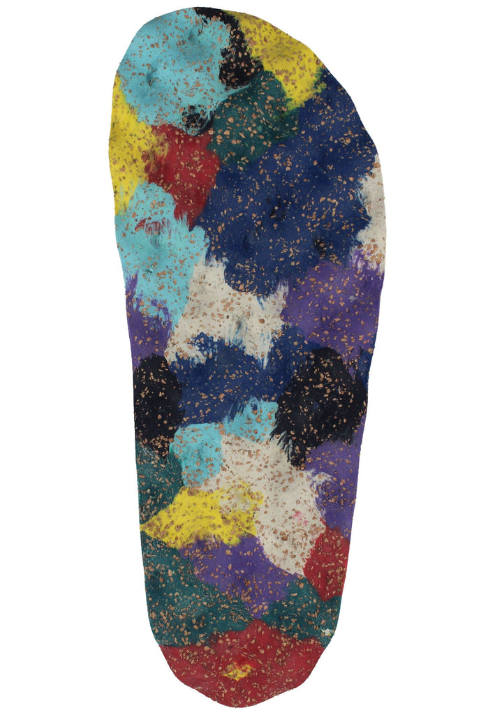 ASPORTUGUESAS Hausschuhe Filz Schwarz Multi