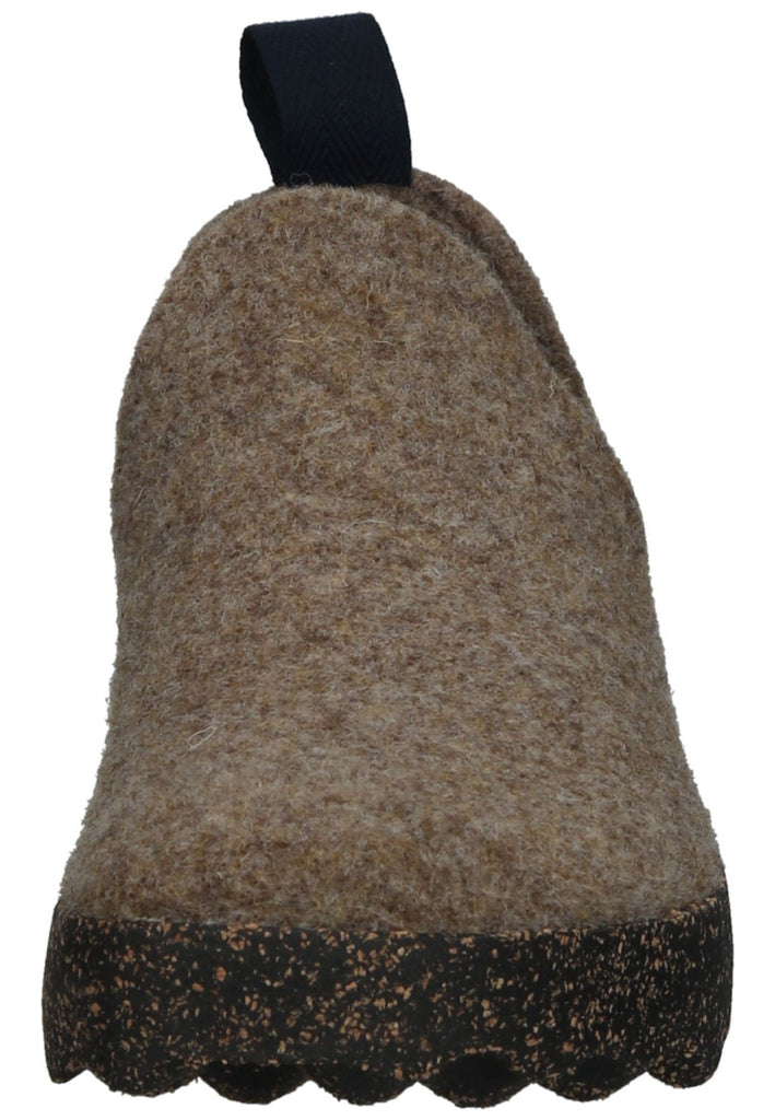 ASPORTUGUESAS Hausschuhe Filz Taupe