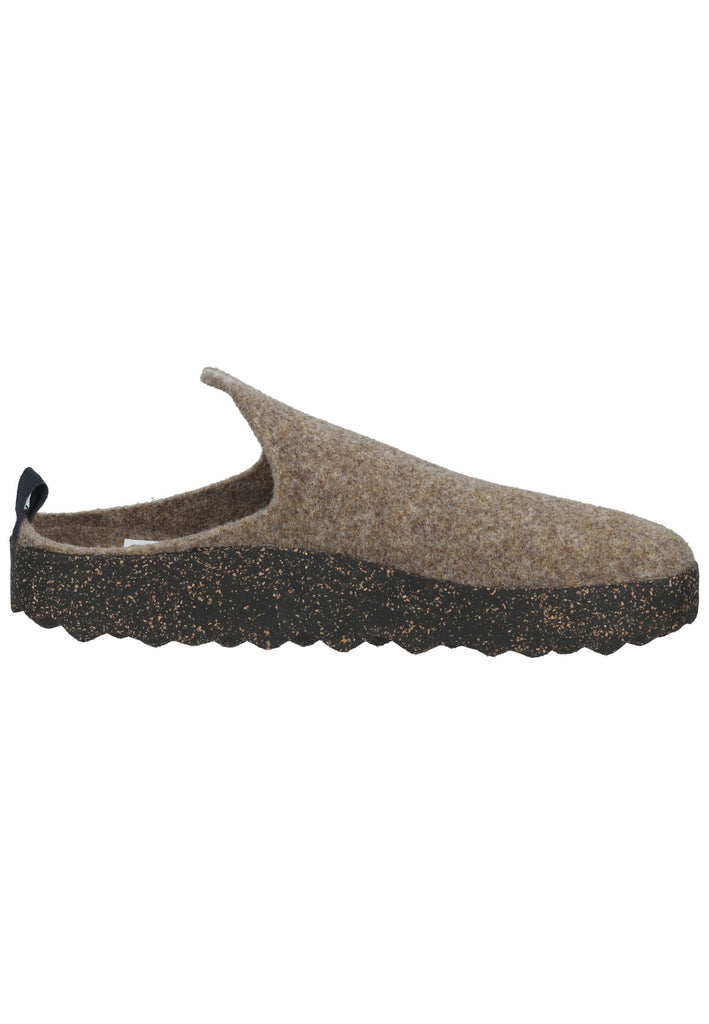 ASPORTUGUESAS Hausschuhe Filz Taupe