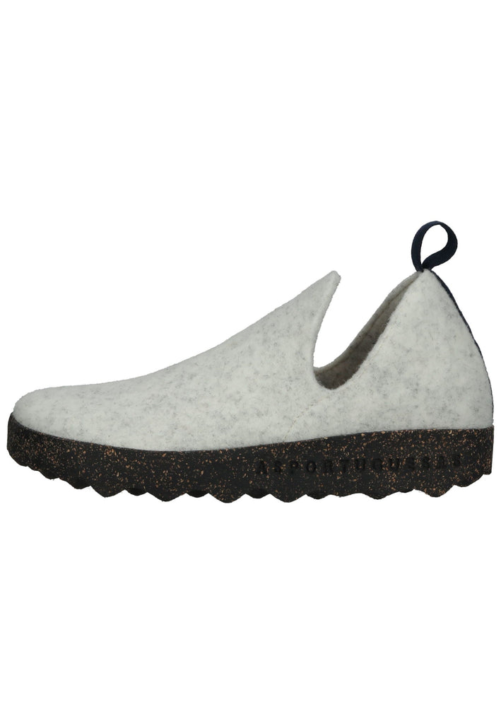 ASPORTUGUESAS Hausschuhe Filz Weiß