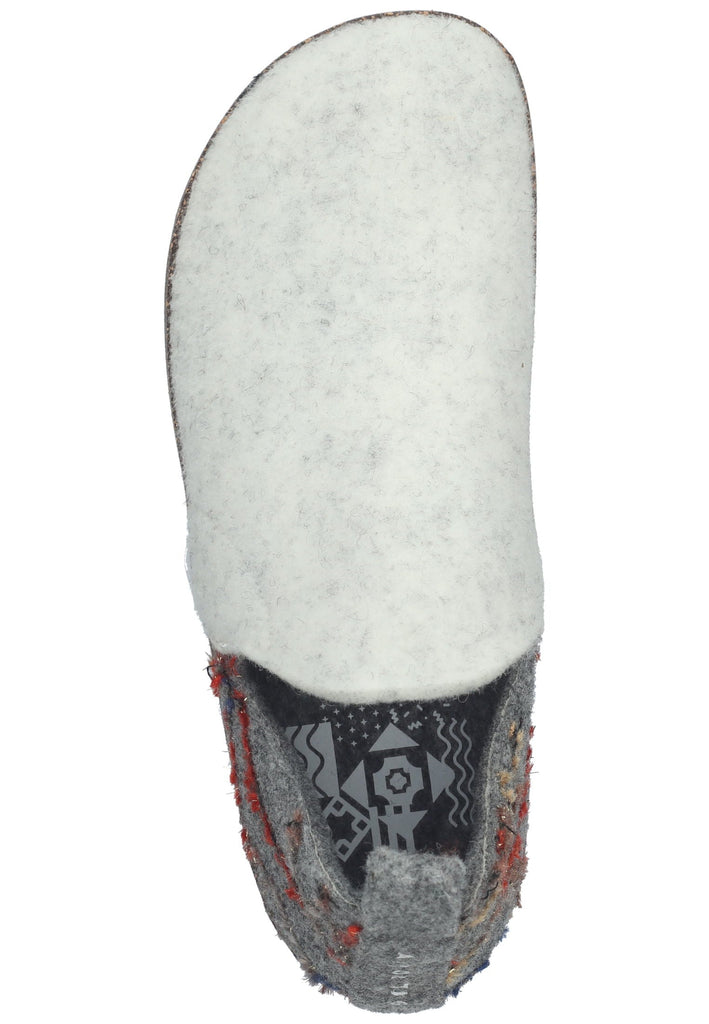 ASPORTUGUESAS Hausschuhe Filz Weiß