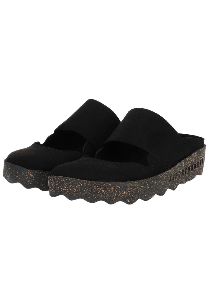 ASPORTUGUESAS Hausschuhe Leder Schwarz