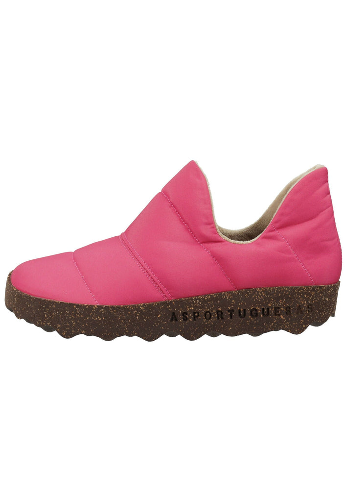 ASPORTUGUESAS Hausschuhe Nylon Pink Warmfutter