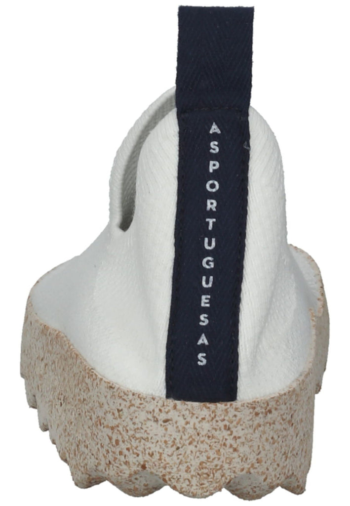 ASPORTUGUESAS Hausschuhe recyceltes Polyester Weiß