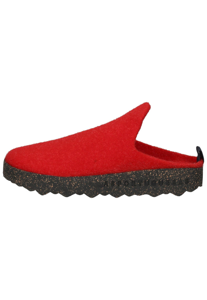 Pantoletten ASPORTUGUESAS Hausschuhe Filz Red