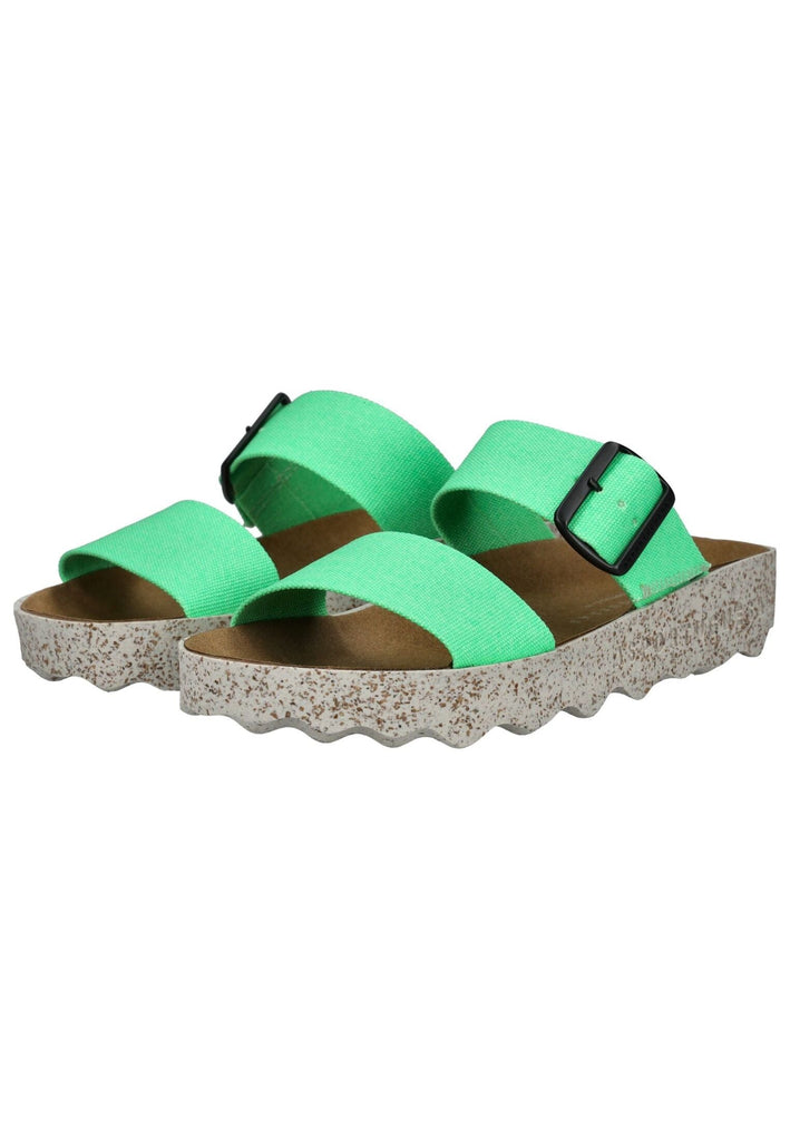 ASPORTUGUESAS Pantoletten Baumwolle Lemon