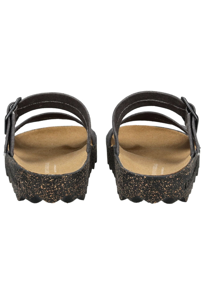 ASPORTUGUESAS Pantoletten Baumwolle Schwarz