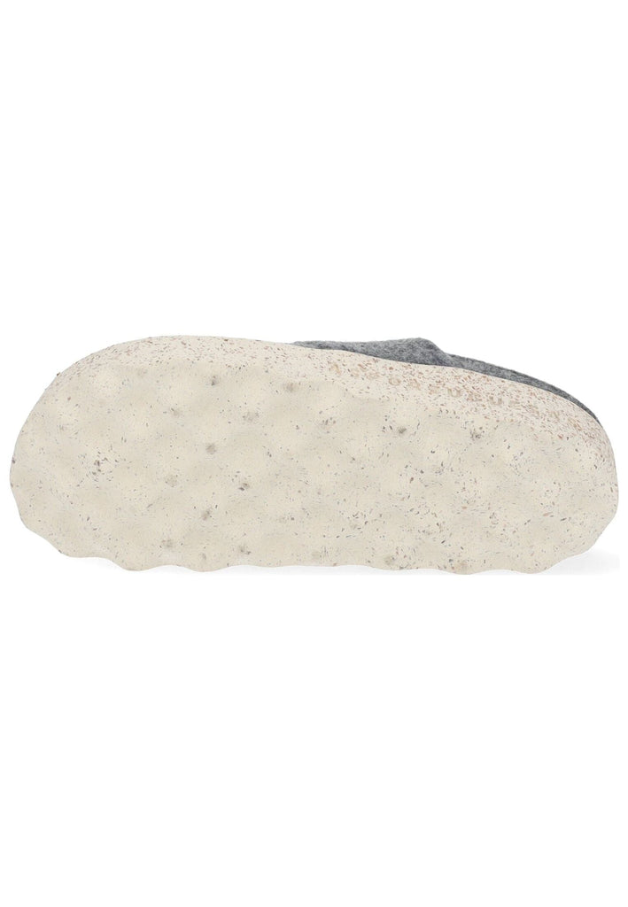 ASPORTUGUESAS Pantoletten Filz Grau