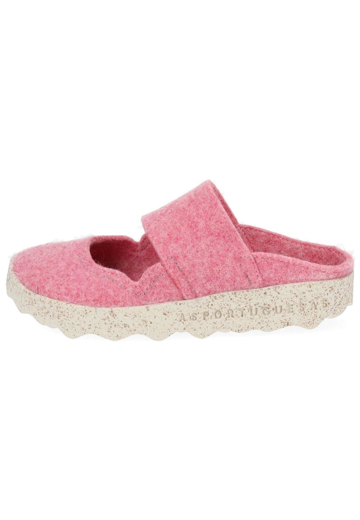 ASPORTUGUESAS Pantoletten Filz Pink