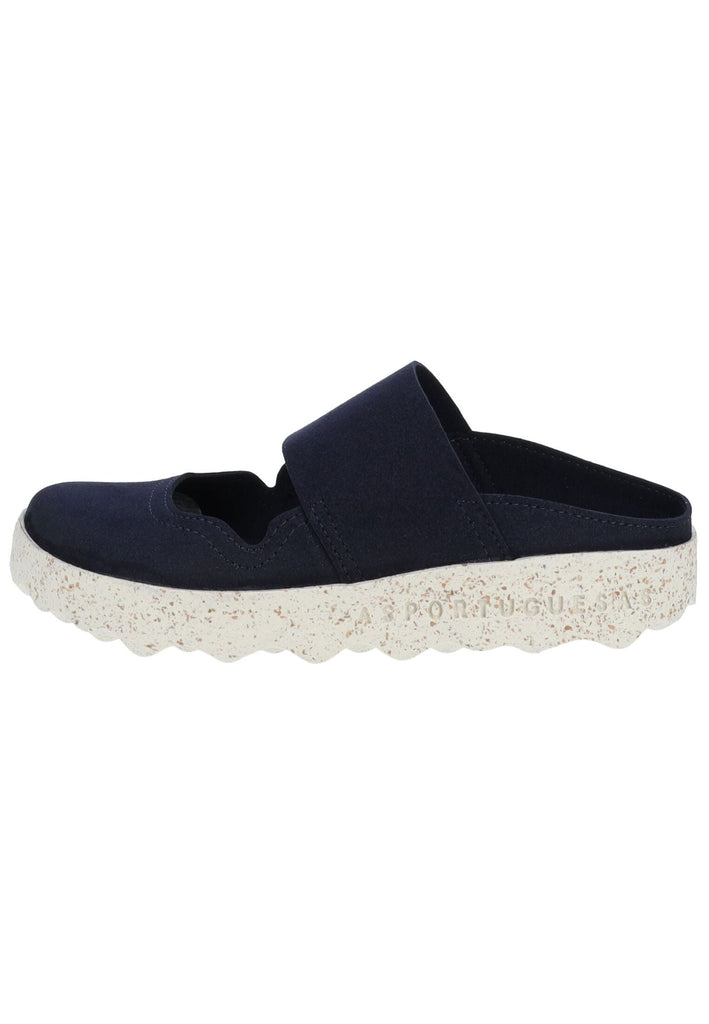 ASPORTUGUESAS Pantoletten Leder Navy