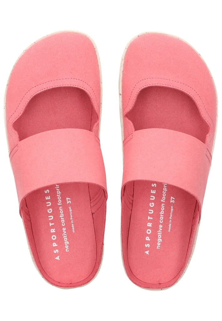 ASPORTUGUESAS Pantoletten Leder Rose