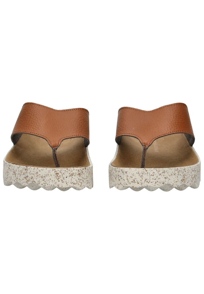 ASPORTUGUESAS Pantoletten Leder Tan