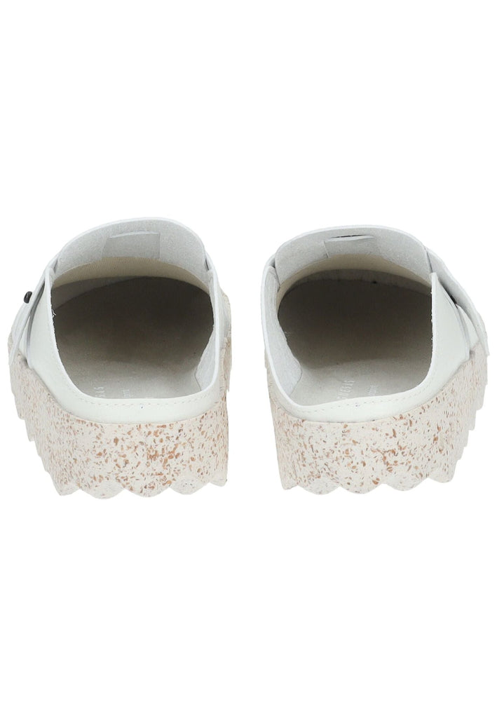 ASPORTUGUESAS Pantoletten Leder Weiß