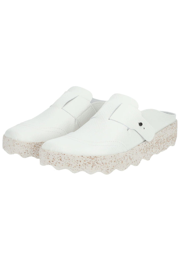 ASPORTUGUESAS Pantoletten Leder Weiß