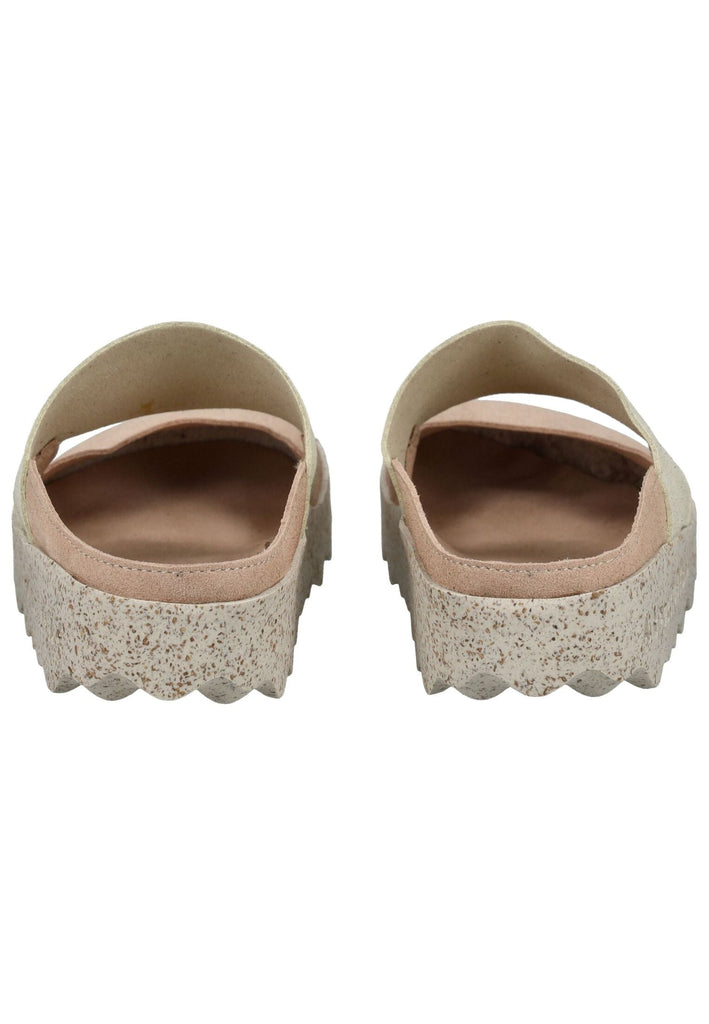 ASPORTUGUESAS Pantoletten Lederimitat Nude