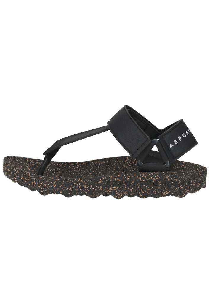 Sandalen ASPORTUGUESAS Sandalen Textil Schwarz
