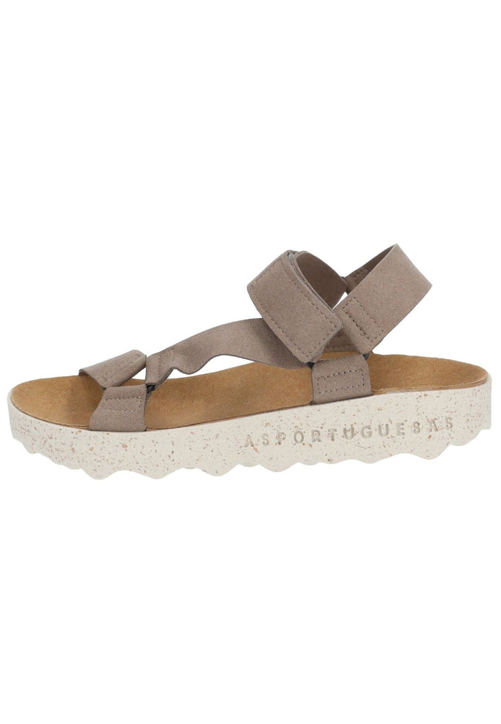 ASPORTUGUESAS Sandalen Leder Taupe