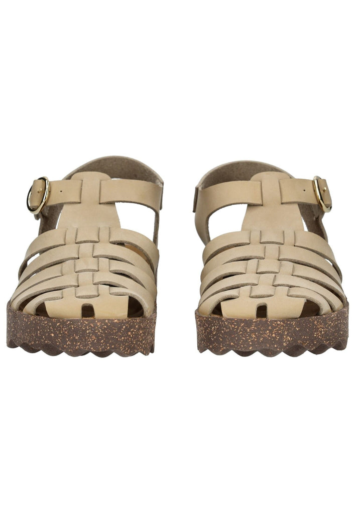 ASPORTUGUESAS Sandalen Lederimitat Beige