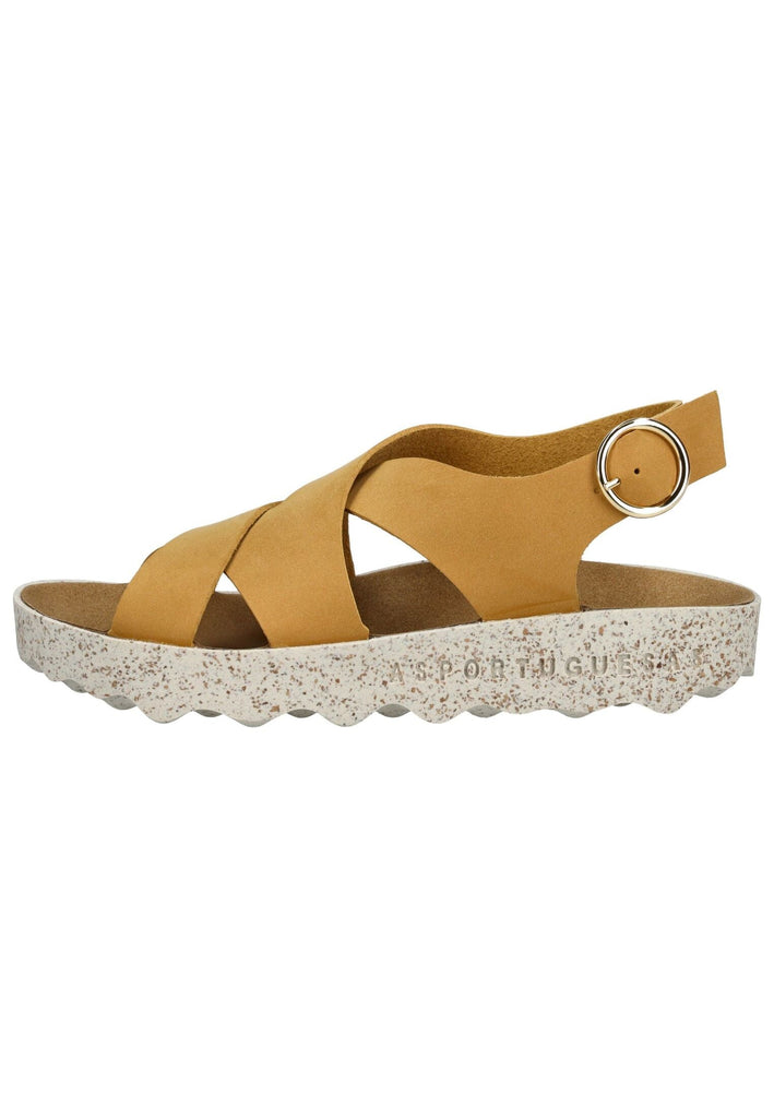 ASPORTUGUESAS Sandalen Lederimitat Camel