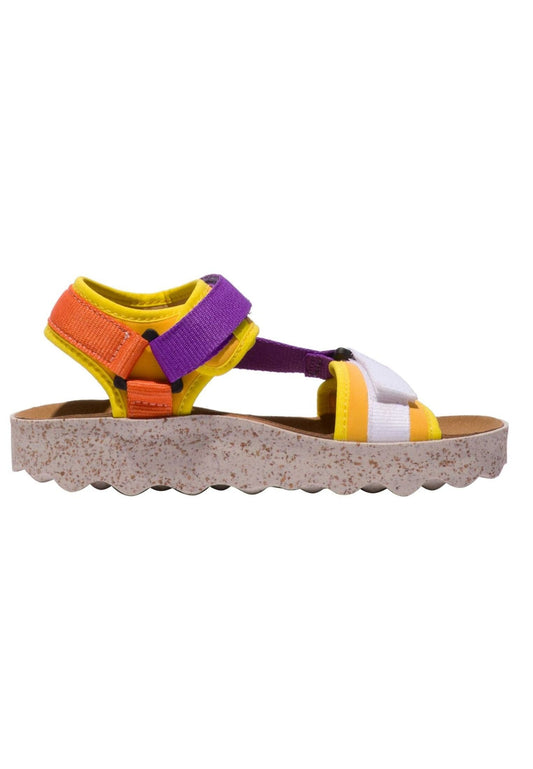 ASPORTUGUESAS Sandalen Lederimitat Gelb
