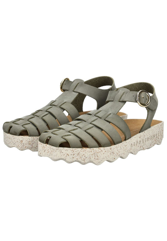 ASPORTUGUESAS Sandalen Lederimitat Khaki