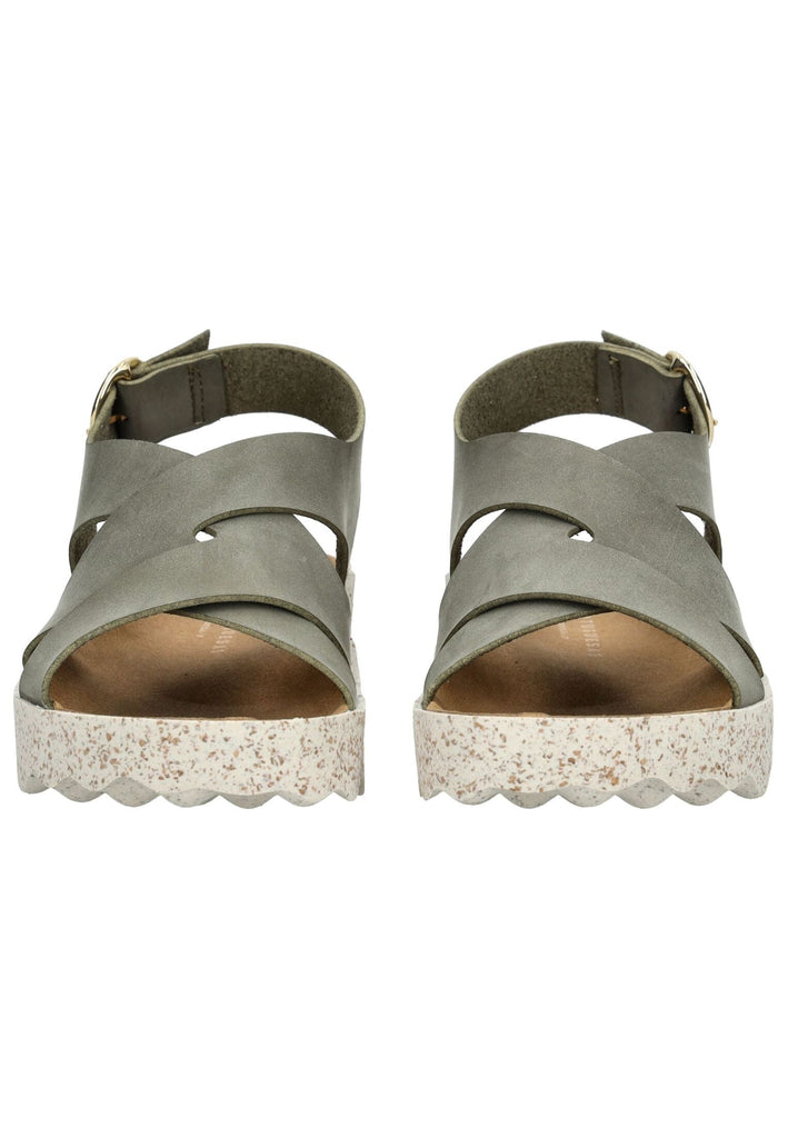 ASPORTUGUESAS Sandalen Lederimitat Khaki