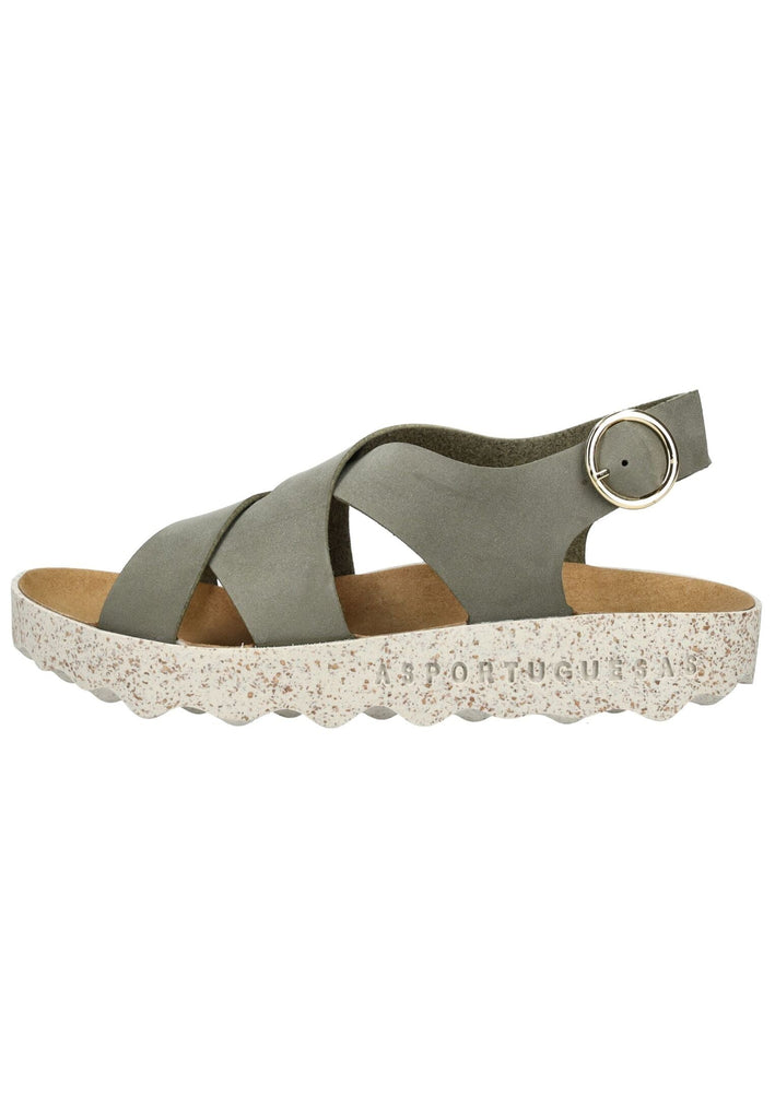 ASPORTUGUESAS Sandalen Lederimitat Khaki
