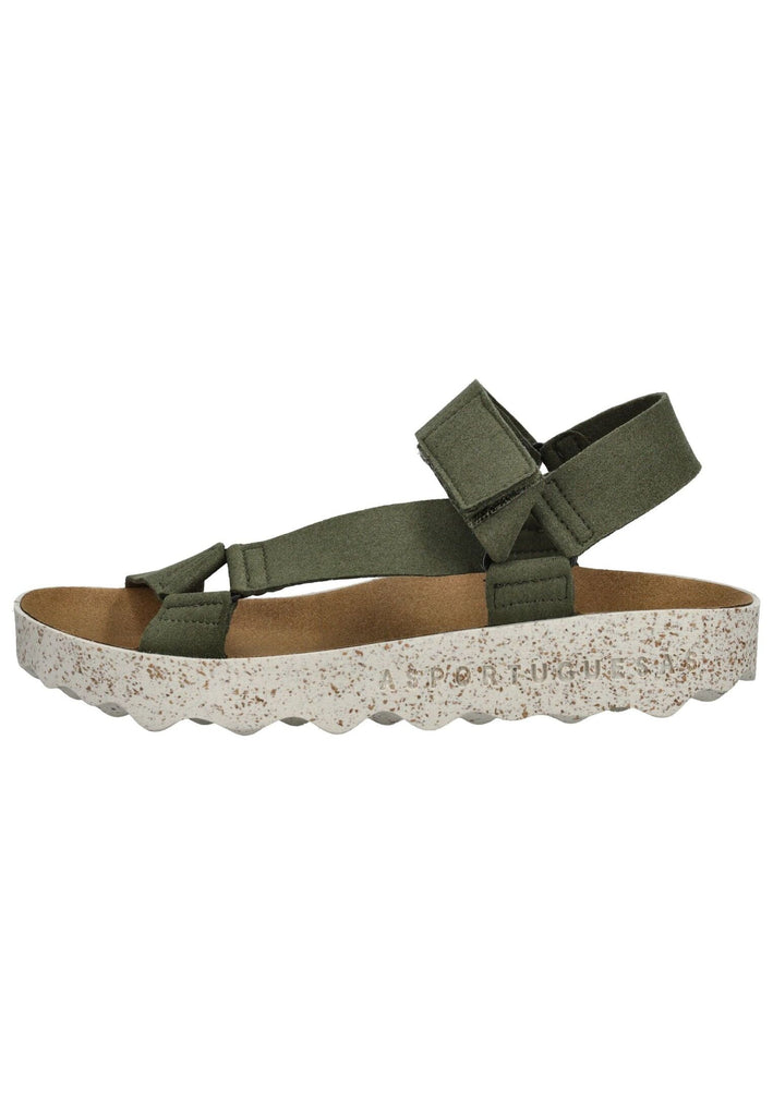 ASPORTUGUESAS Sandalen Lederimitat Military