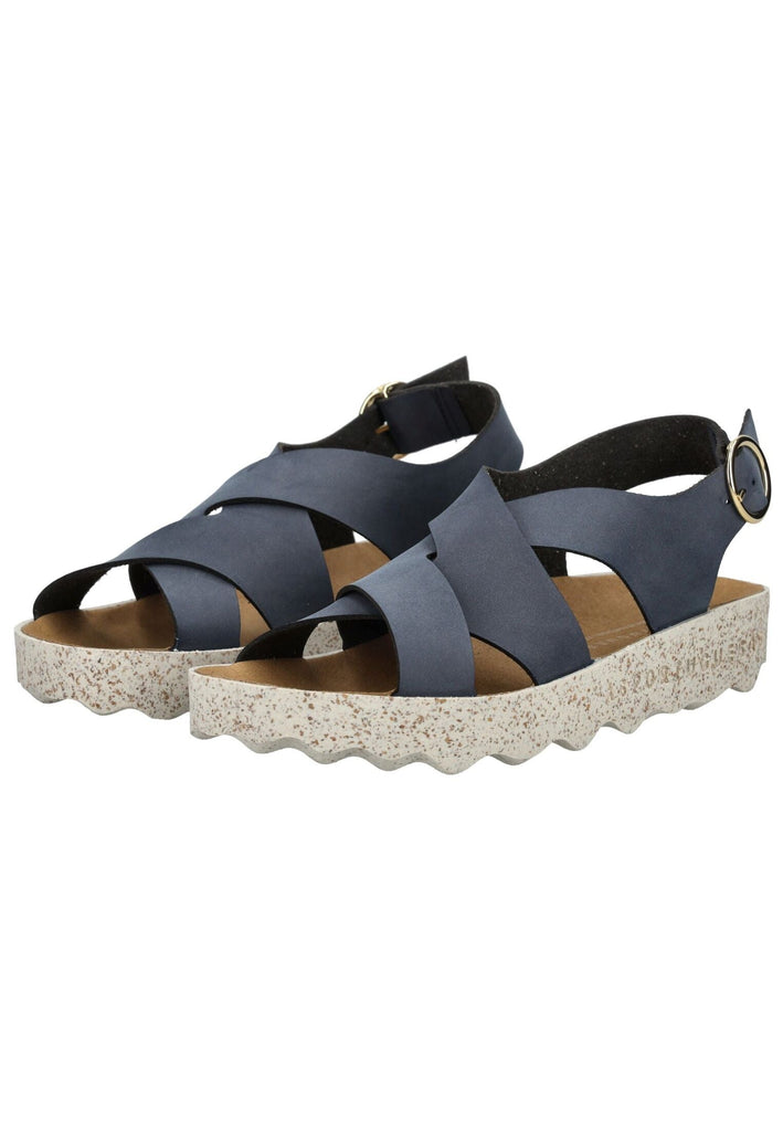 ASPORTUGUESAS Sandalen Lederimitat Navy
