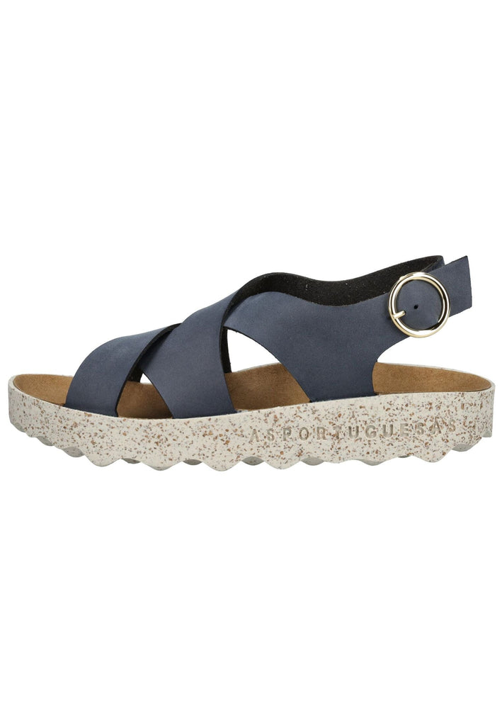 ASPORTUGUESAS Sandalen Lederimitat Navy