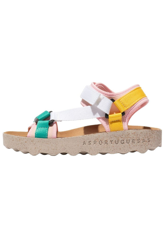 ASPORTUGUESAS Sandalen Lederimitat Pink