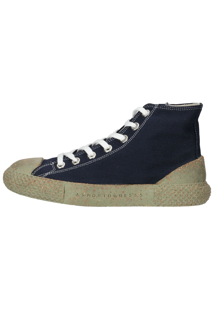 ASPORTUGUESAS Sneaker Naturfaser Navy
