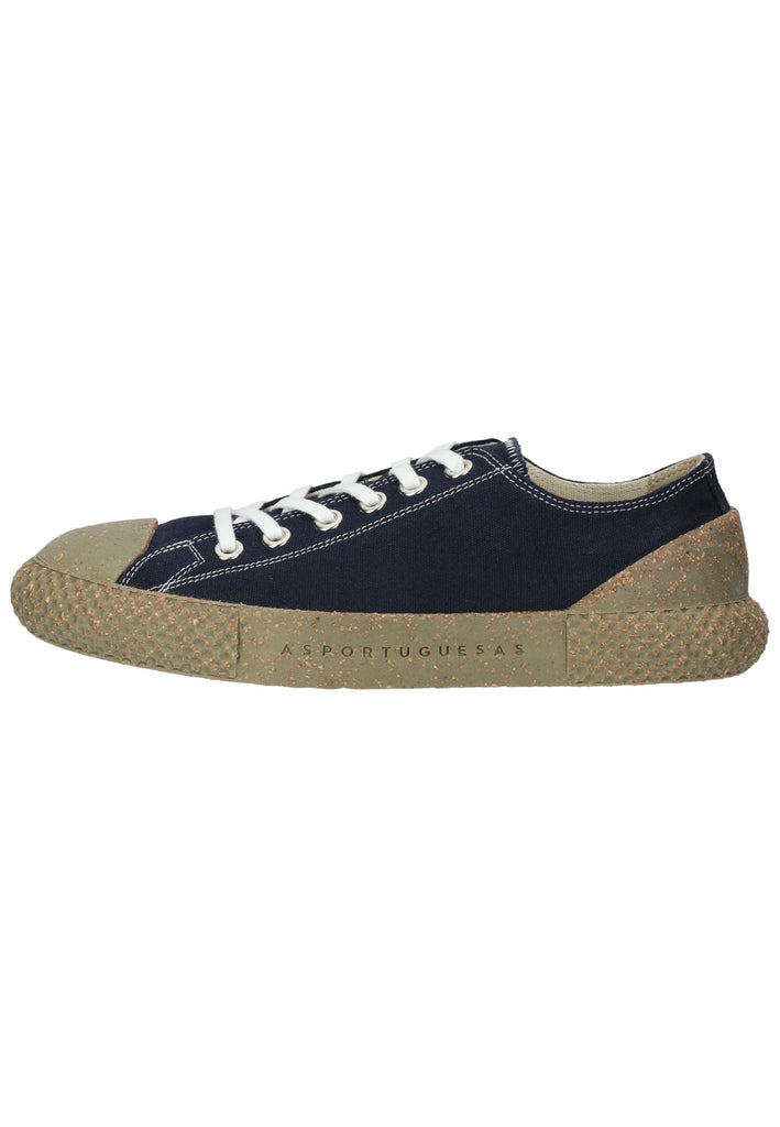 ASPORTUGUESAS Sneaker Naturfaser Navy