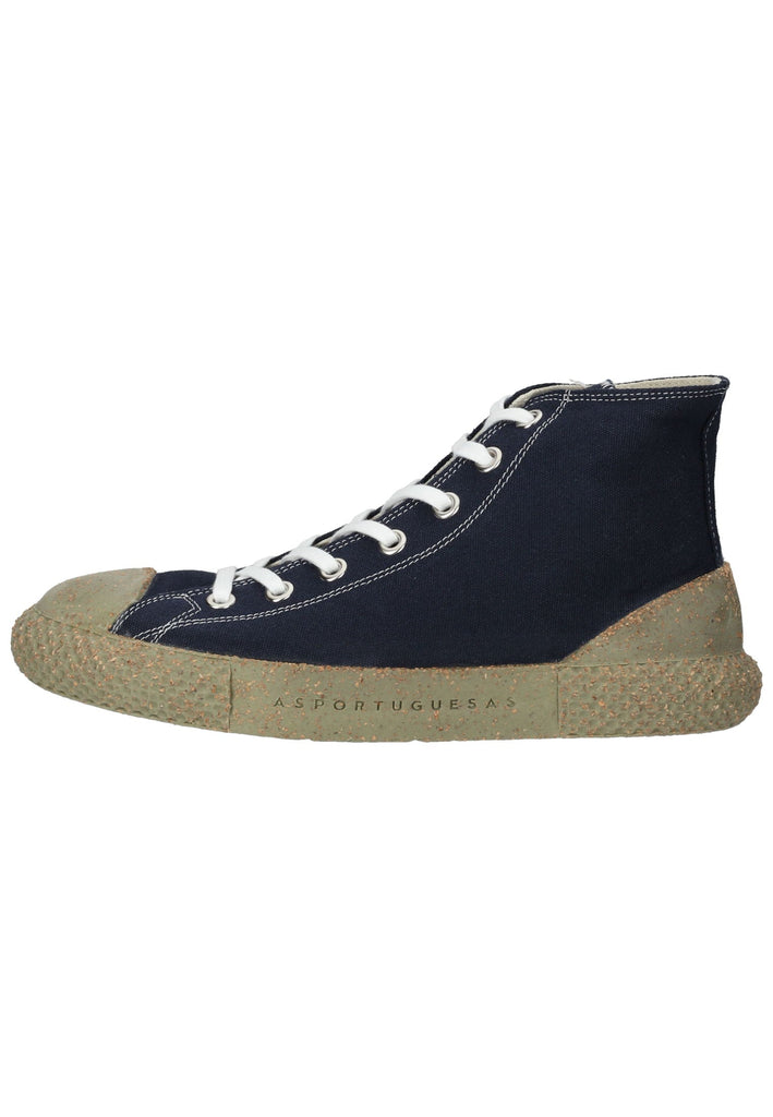 ASPORTUGUESAS Sneaker Naturfaser Navy