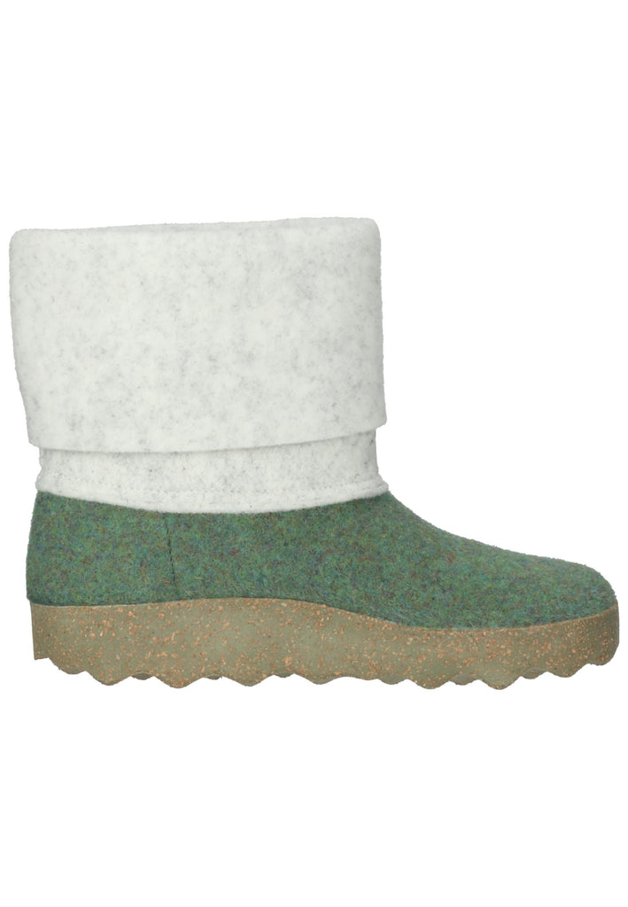 ASPORTUGUESAS Stiefelette Filz Grün