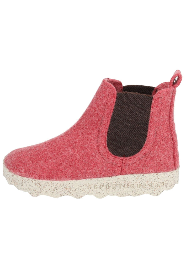 ASPORTUGUESAS Stiefelette Filz Hellrot