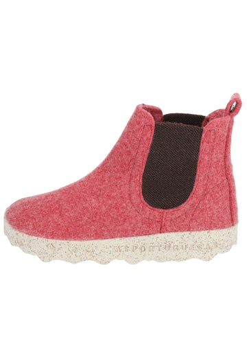 ASPORTUGUESAS Stiefelette Filz Hellrot