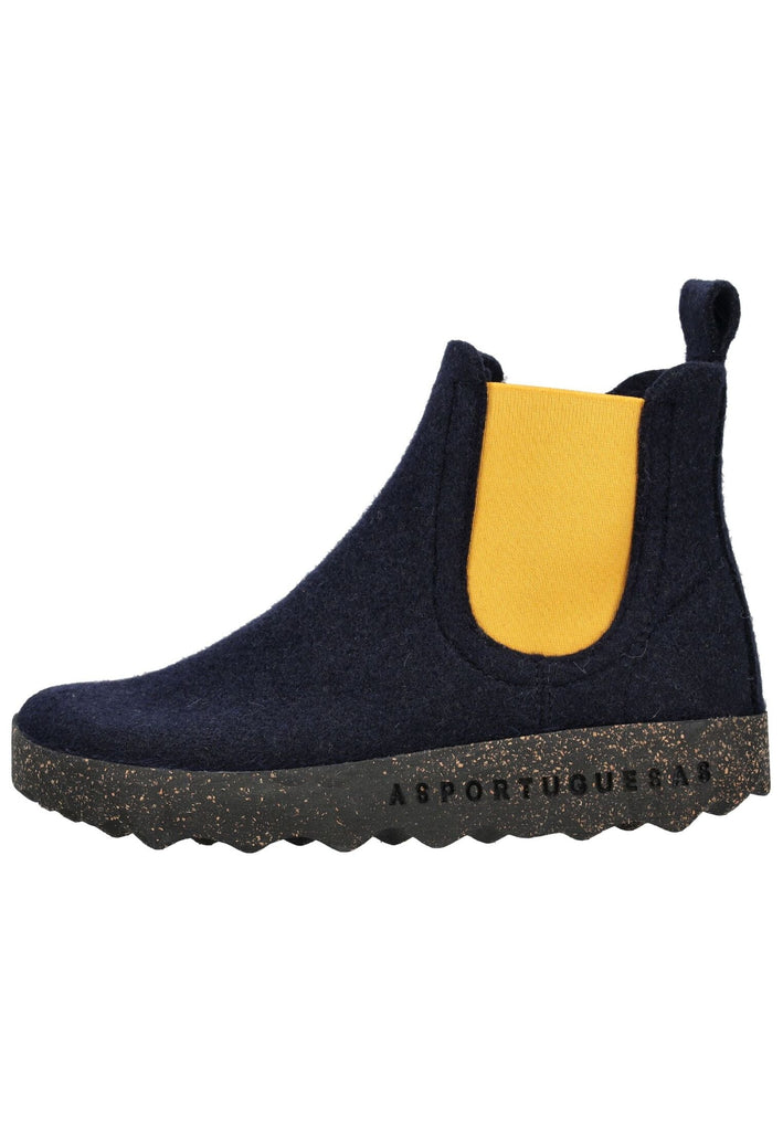 ASPORTUGUESAS Stiefelette Filz Navy
