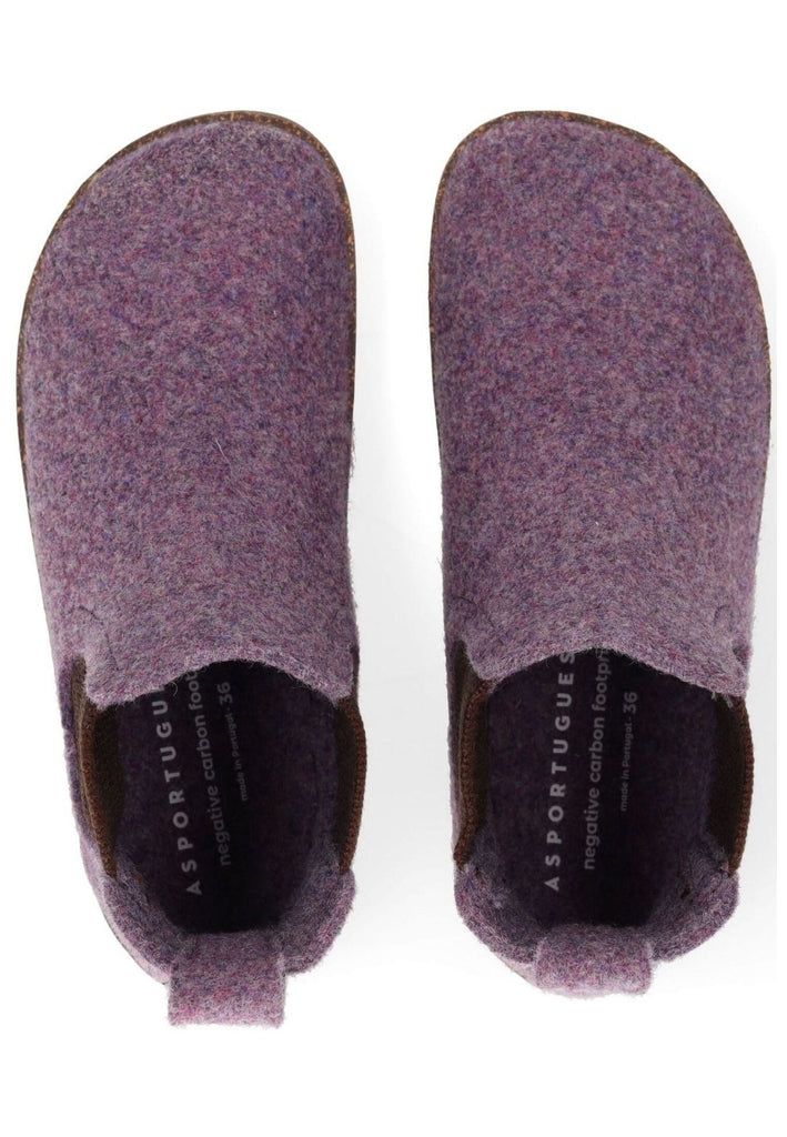 ASPORTUGUESAS Stiefelette Filz Purple