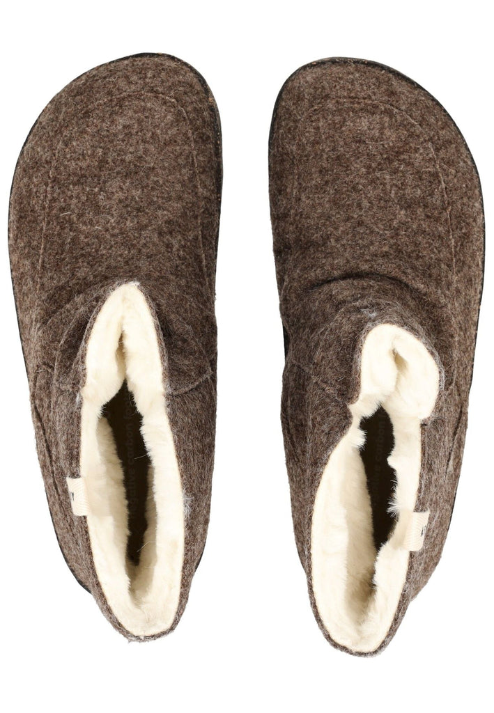 ASPORTUGUESAS Stiefelette Wolle Braun Warmfutter