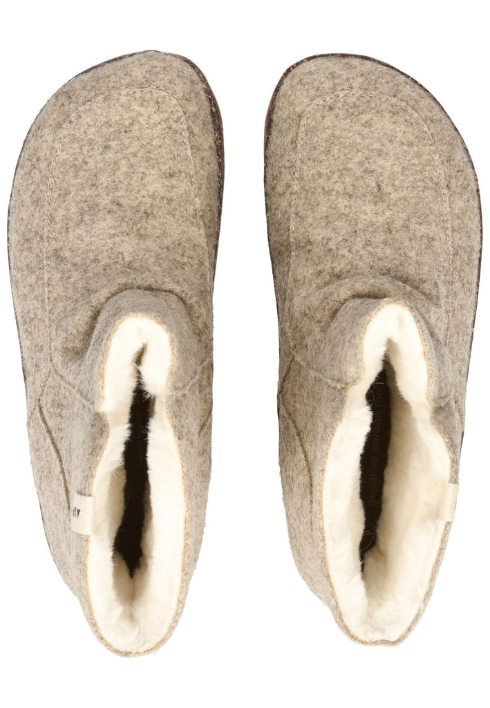 ASPORTUGUESAS Stiefelette Wolle Natural Warmfutter