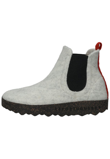 Stiefeletten ASPORTUGUESAS Stiefelette Filz Weiß