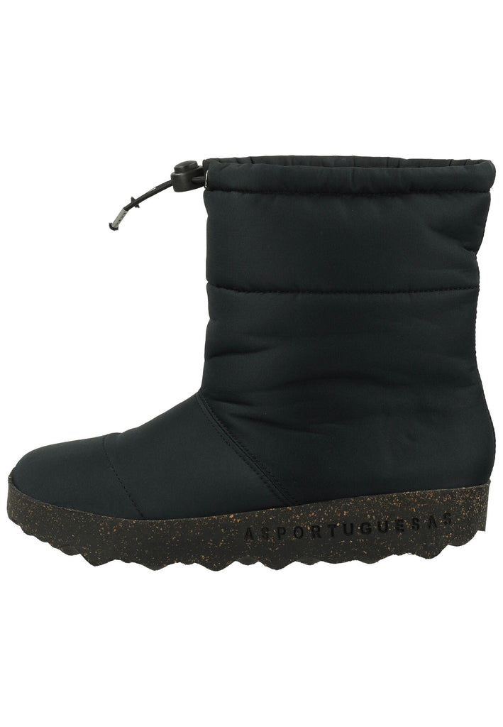 Stiefeletten ASPORTUGUESAS Stiefelette Nylon Schwarz Warmfutter