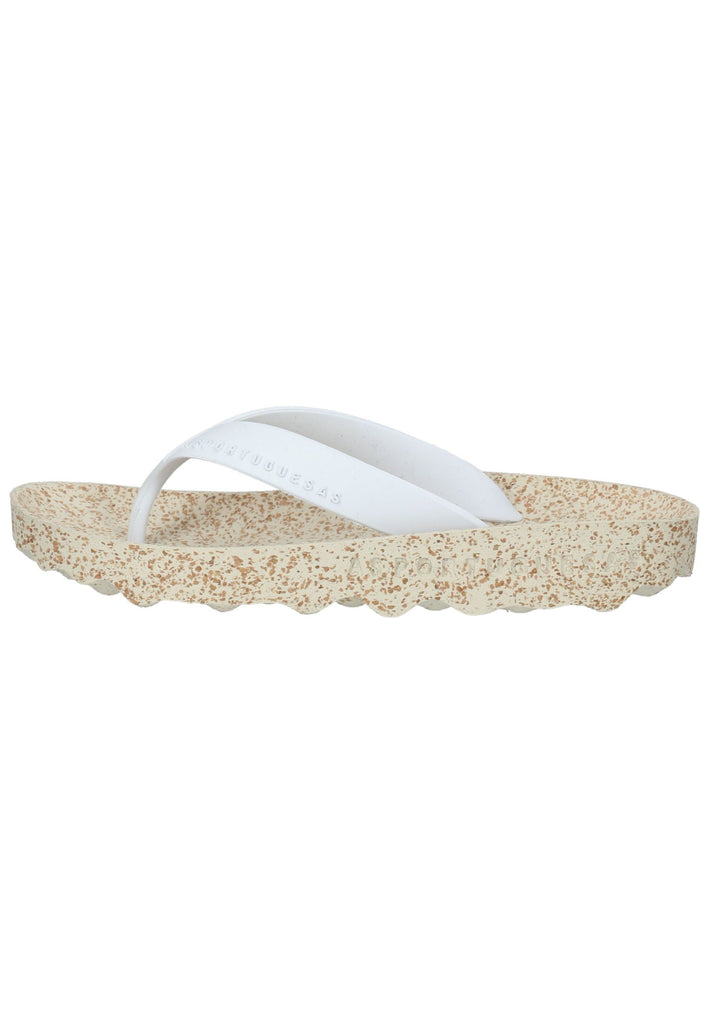 ASPORTUGUESAS Zehensteg Gummi Weiß