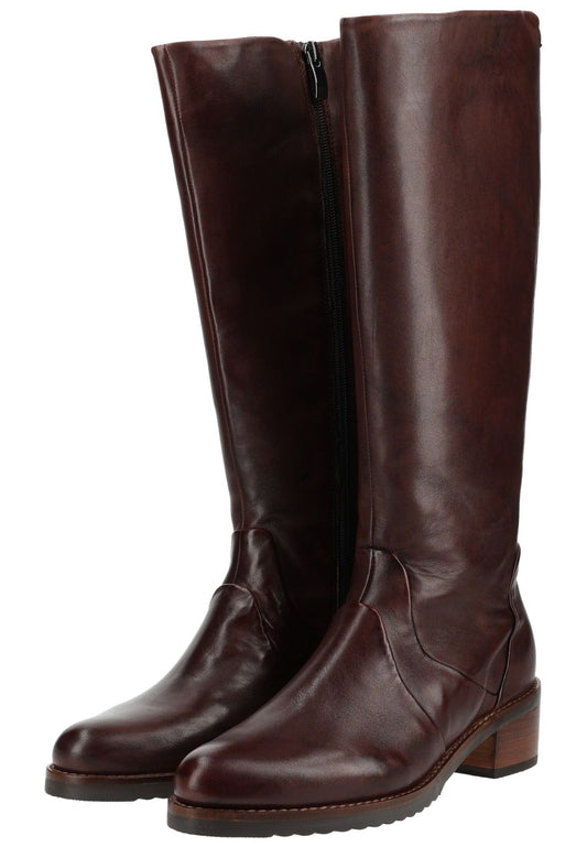 B.Z. MODA by EVERYBODY Stiefel Leder Kastanie