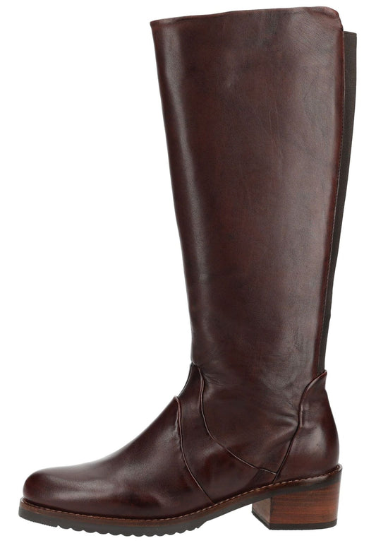B.Z. MODA by EVERYBODY Stiefel Leder Kastanie